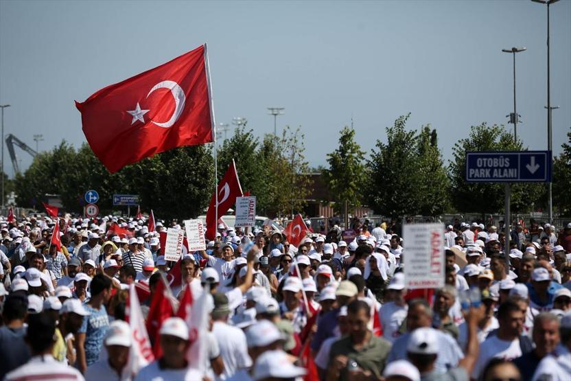 Maltepedeki Adalet Mitinginden son kareler