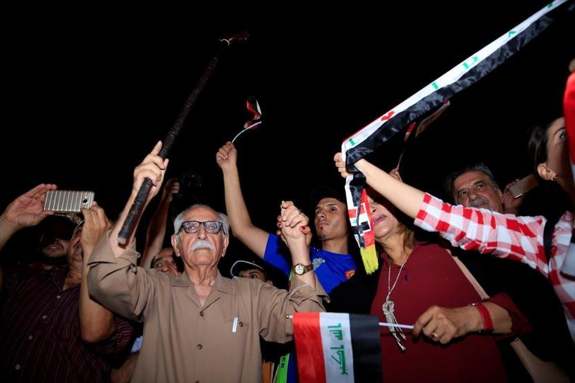 İbadi DEAŞı temizledik dedi halk sokaklara döküldü
