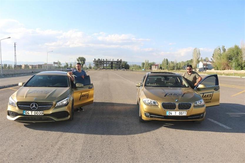 Ağrı’nın 225 bin liralık lüks taksileri