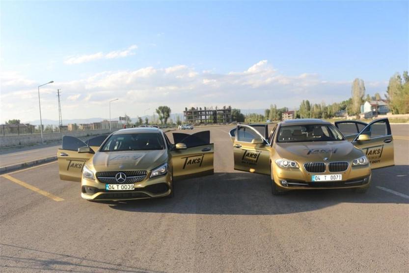 Ağrı’nın 225 bin liralık lüks taksileri