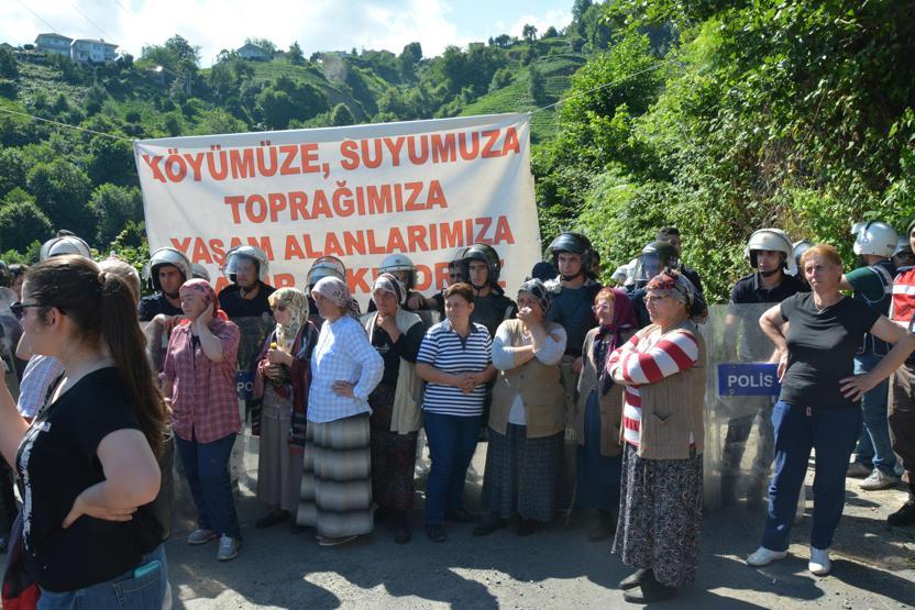 Rizede taşocağı isyanı