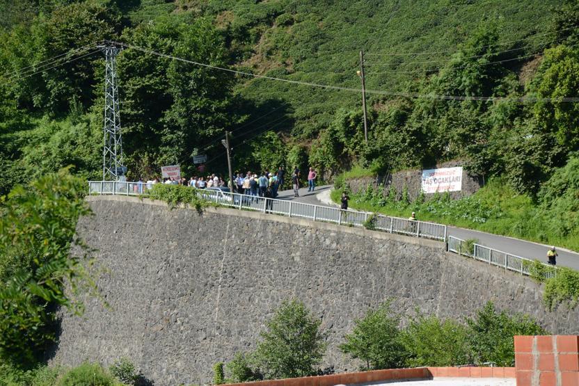 Rizede taşocağı isyanı