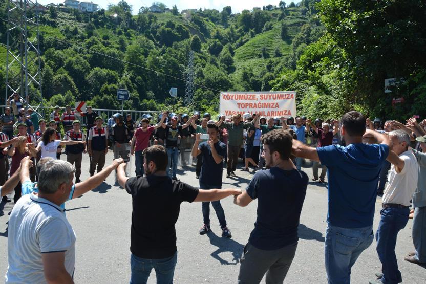 Rizede taşocağı isyanı