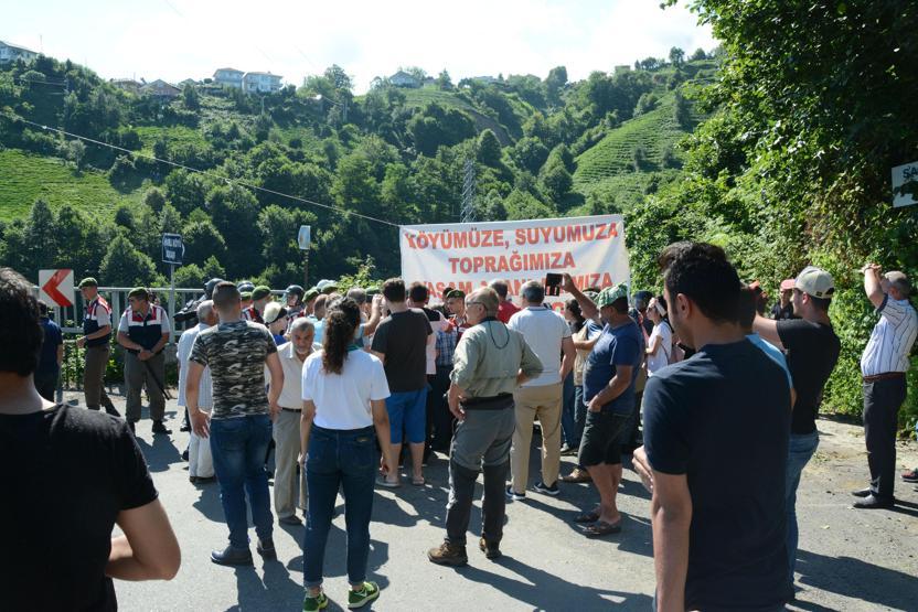 Rizede taşocağı isyanı