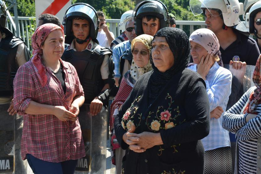 Rizede taşocağı isyanı
