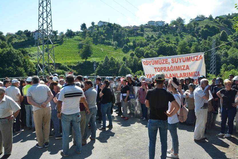 Rizede taşocağı isyanı