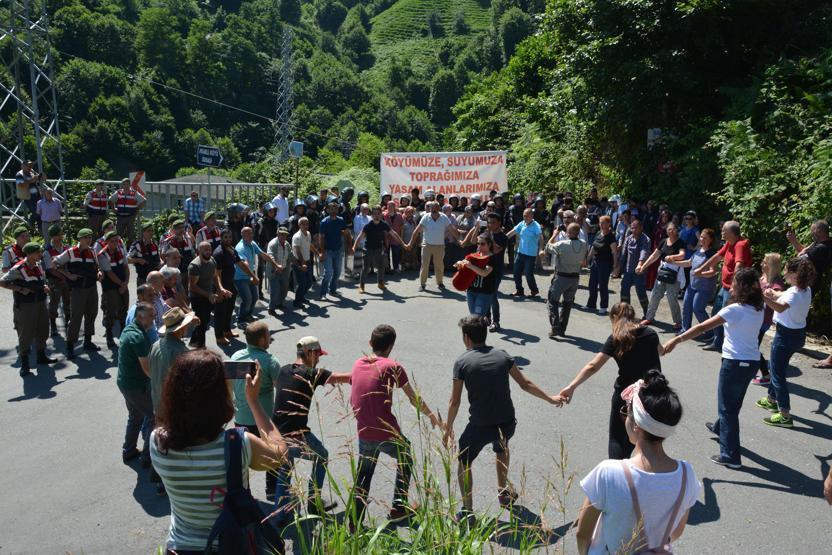 Rizede taşocağı isyanı