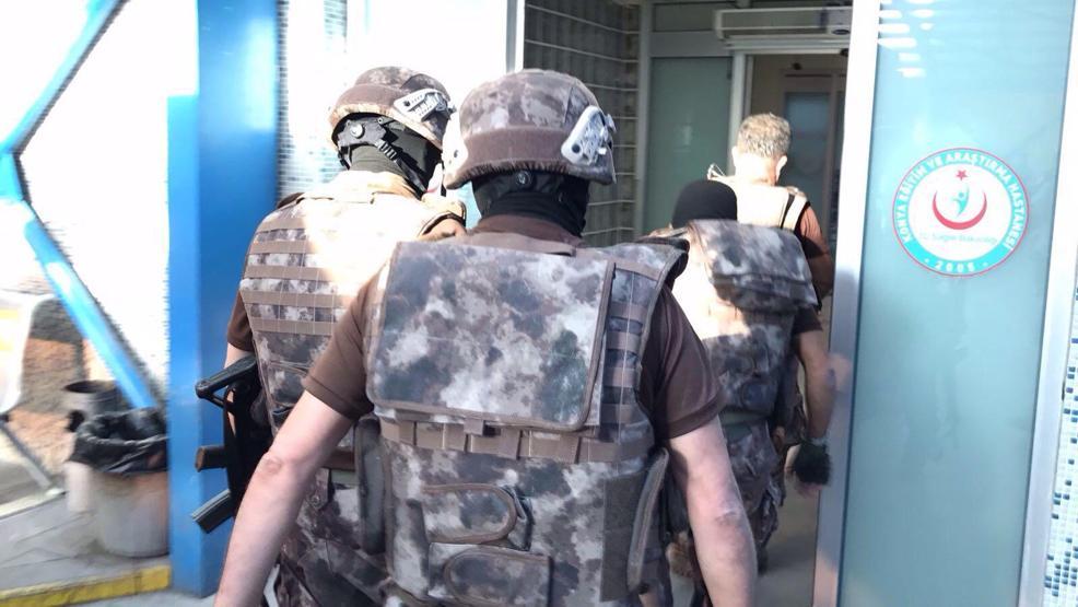 İşte Konyadaki DEAŞ operasyonundan kareler