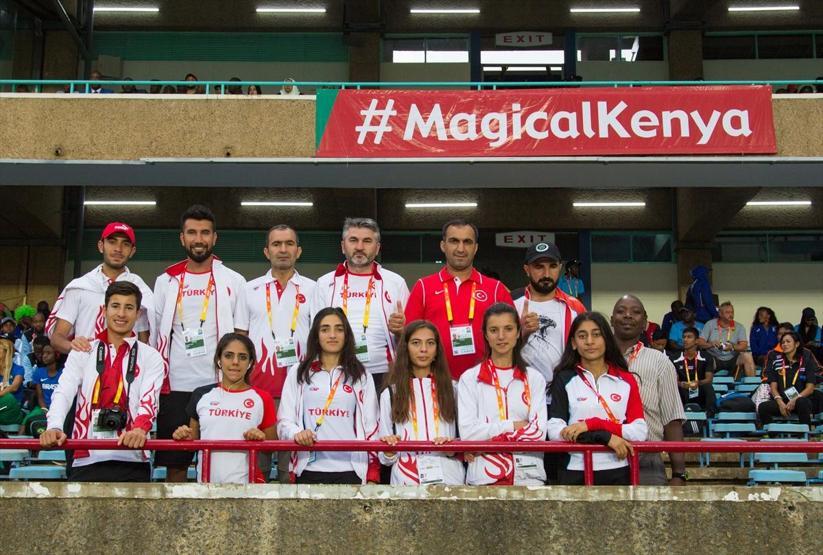 Türk atletler Kenyada piste çıktı