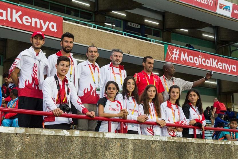 Türk atletler Kenyada piste çıktı