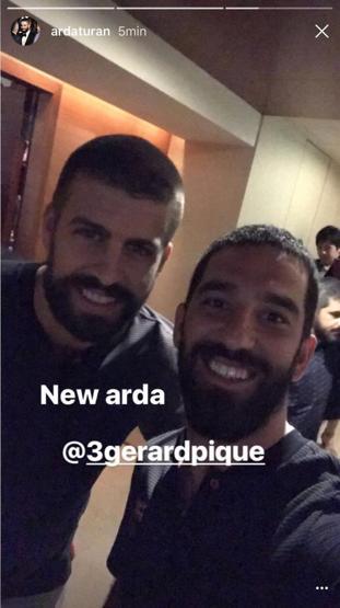 Arda Turan Piqueyi kendine benzetti