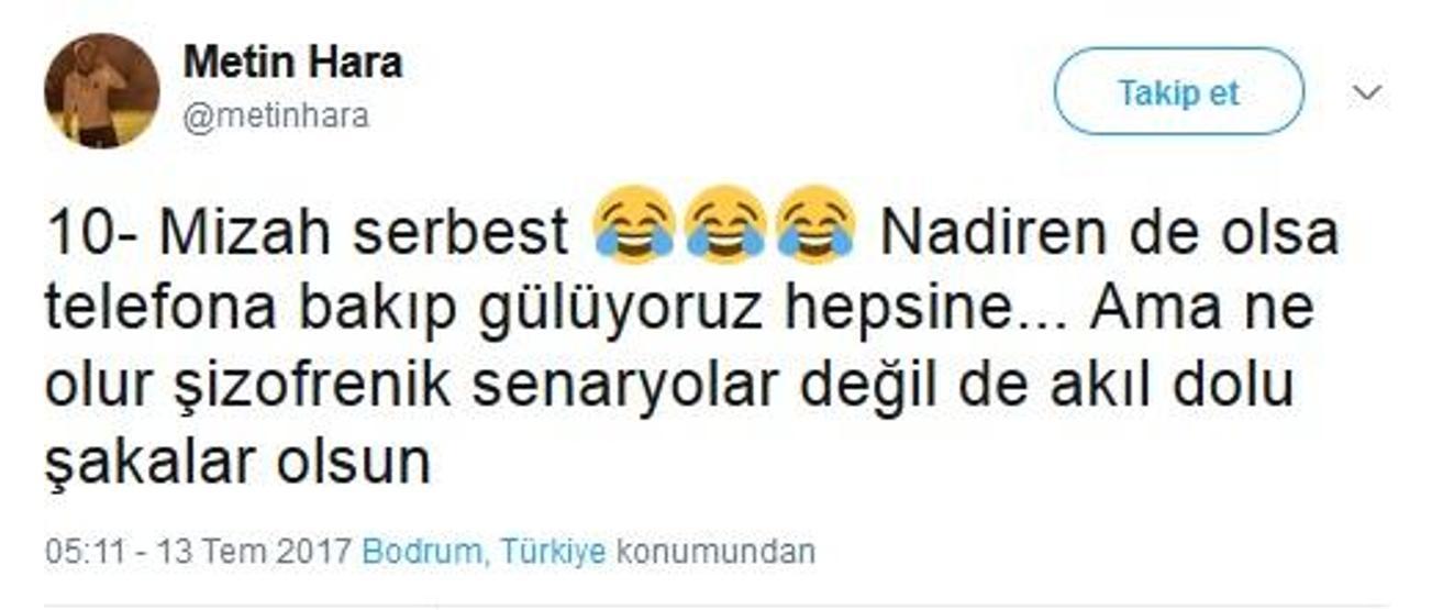 Metin Hara çok konuşulan iddialara yanıt verdi