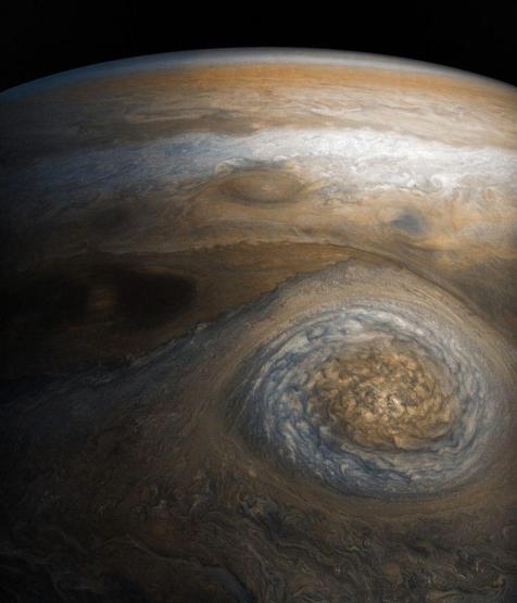 NASA Jüpiterden bu kareleri paylaştı