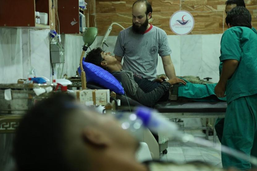 Şam yönetimine zehirli gaz suçlaması