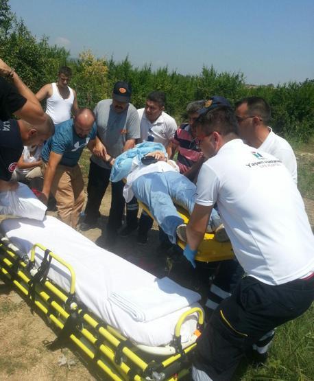 Antalyada tur minibüsü devrildi