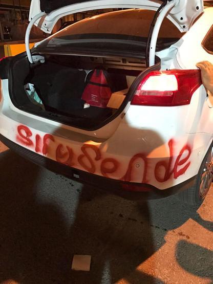 CHPli başkana saldırı ve tehdit