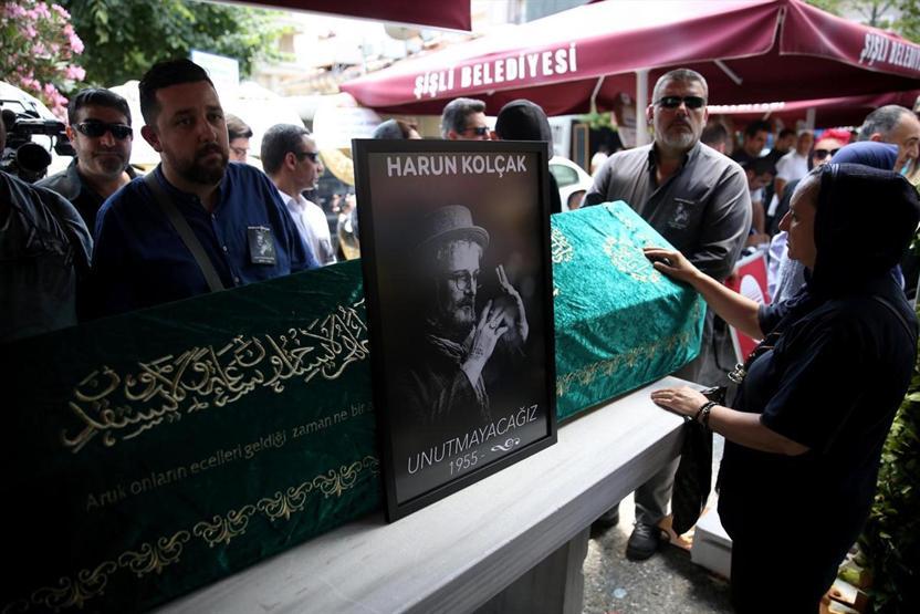 Harun Kolçak son yolculuğa uğurlandı