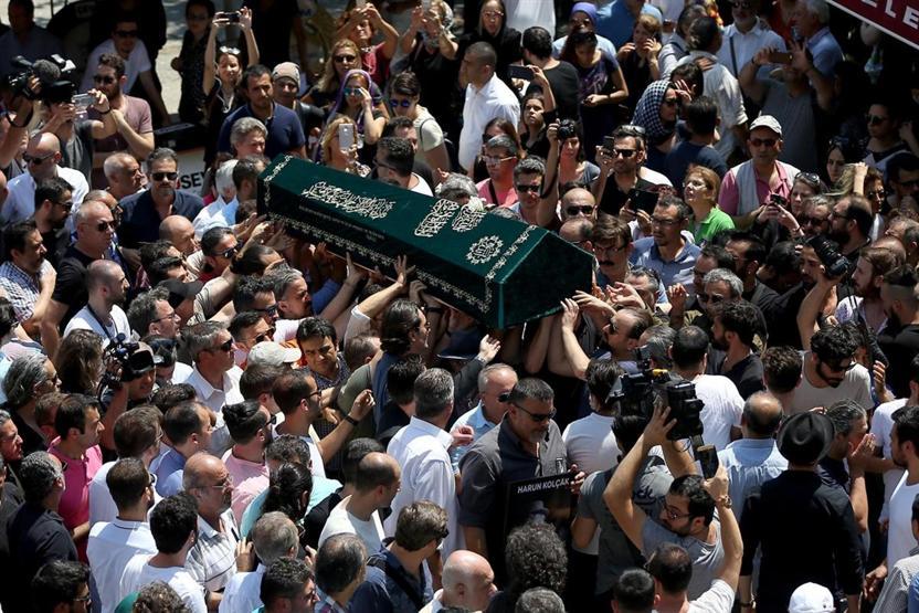 Harun Kolçak son yolculuğa uğurlandı