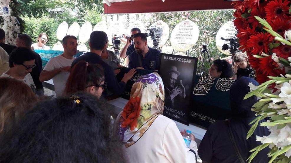 Harun Kolçak son yolculuğa uğurlandı