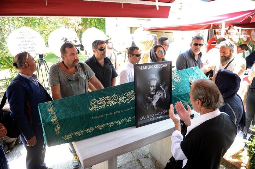 Harun Kolçak son yolculuğa uğurlandı