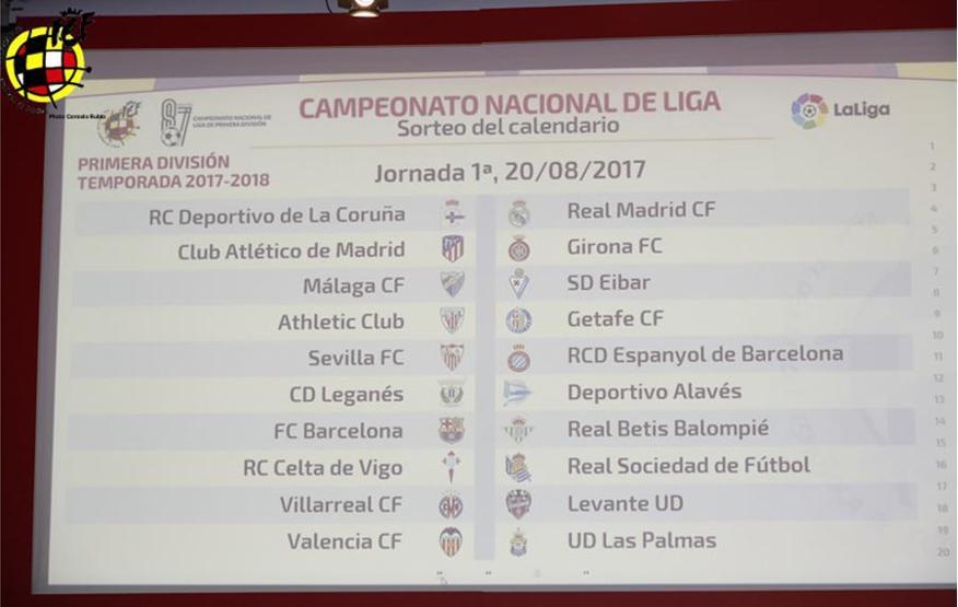 El Clasico tarihleri belli oldu / La Liga fikstürü çekildi
