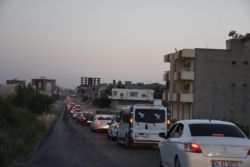 Su şebekesi patladı, Nusaybin Venedike döndü