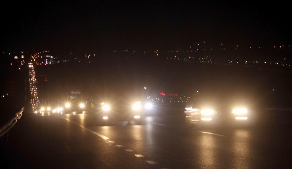 İstanbulun girişinde 20 kilometrelik kuyruk