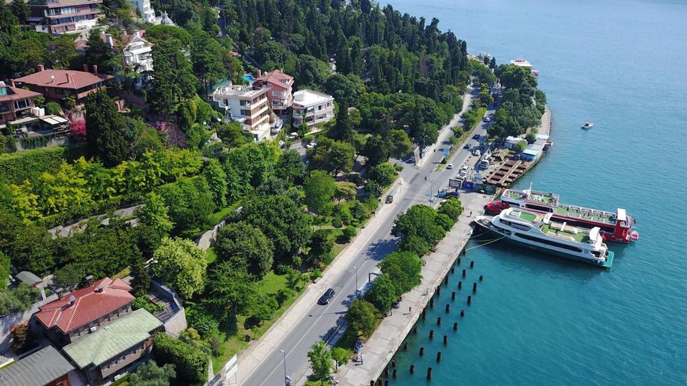 Aşiyan Parkı havadan böyle görünüyor