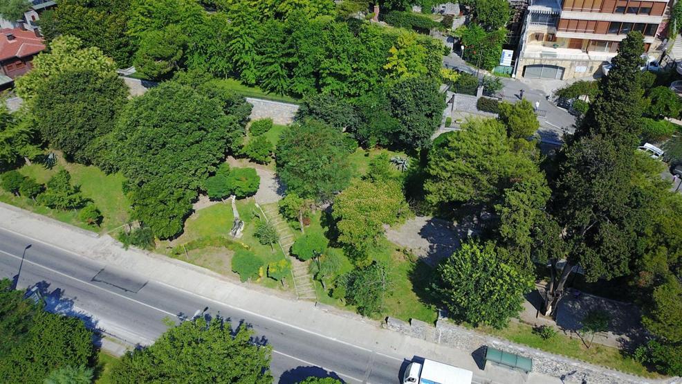 Aşiyan Parkı havadan böyle görünüyor