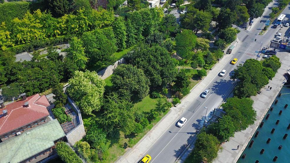 Aşiyan Parkı havadan böyle görünüyor