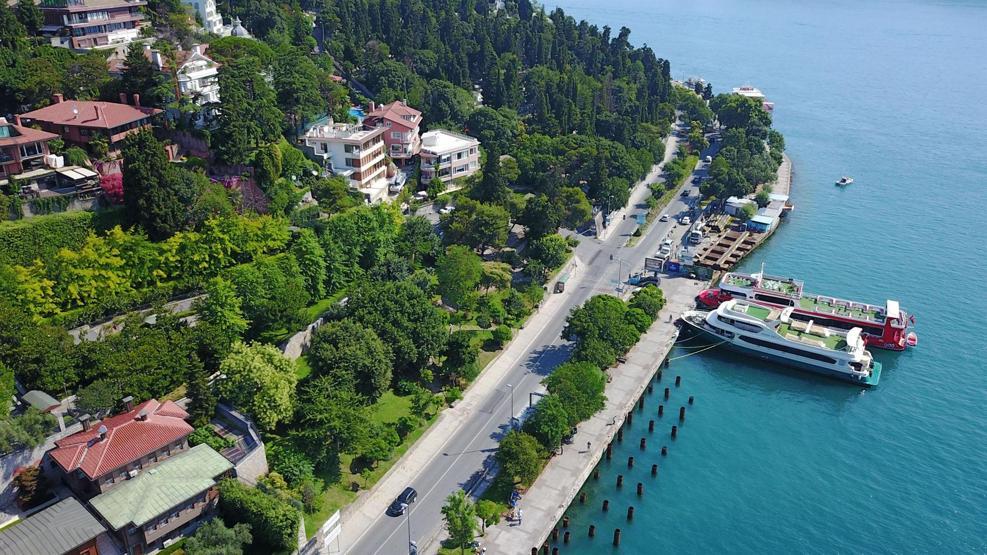 Aşiyan Parkı havadan böyle görünüyor