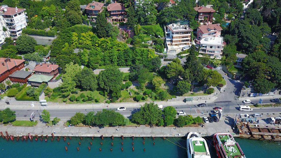 Aşiyan Parkı havadan böyle görünüyor