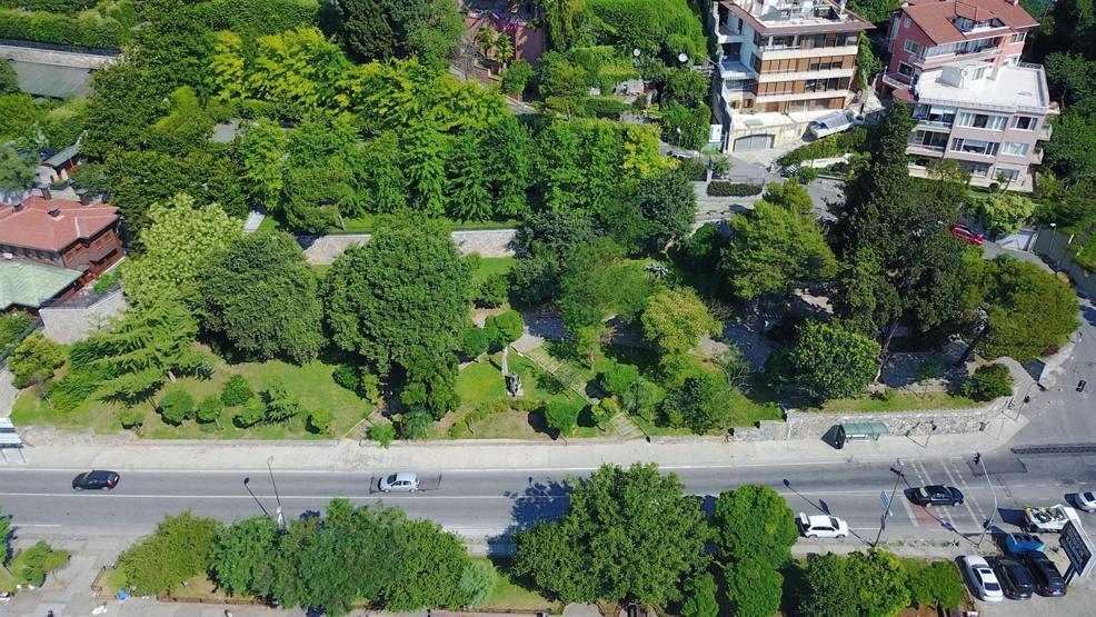 Aşiyan Parkı havadan böyle görünüyor