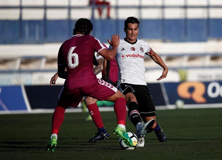 Real Valladolid-Beşiktaş maçında 4 gol atıldı