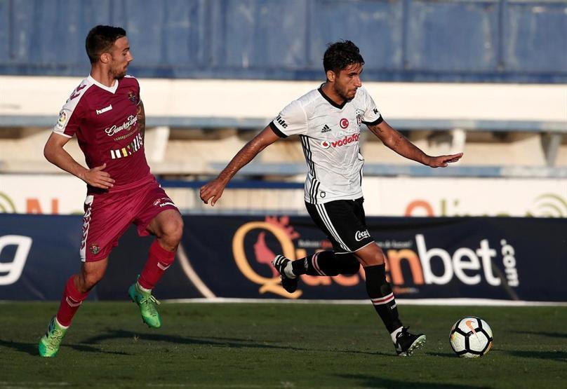 Real Valladolid-Beşiktaş maçında 4 gol atıldı