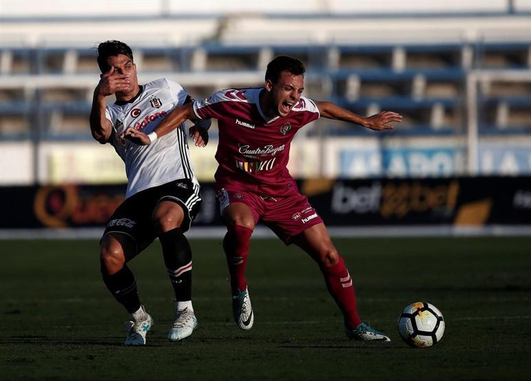 Real Valladolid-Beşiktaş maçında 4 gol atıldı
