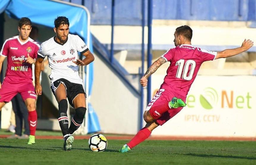 Real Valladolid-Beşiktaş maçında 4 gol atıldı