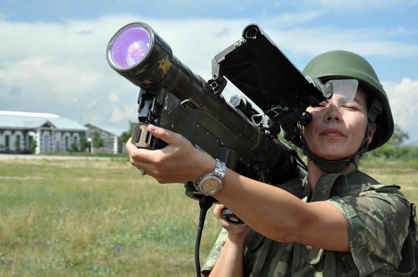 İşte sınırdaki kadın askerler