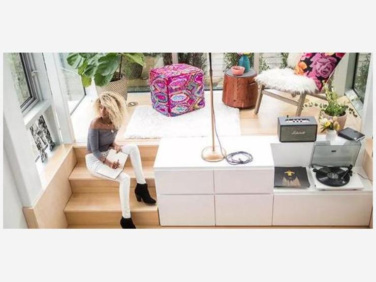 Bu evi yapabilmek için çöplükte yaşadı