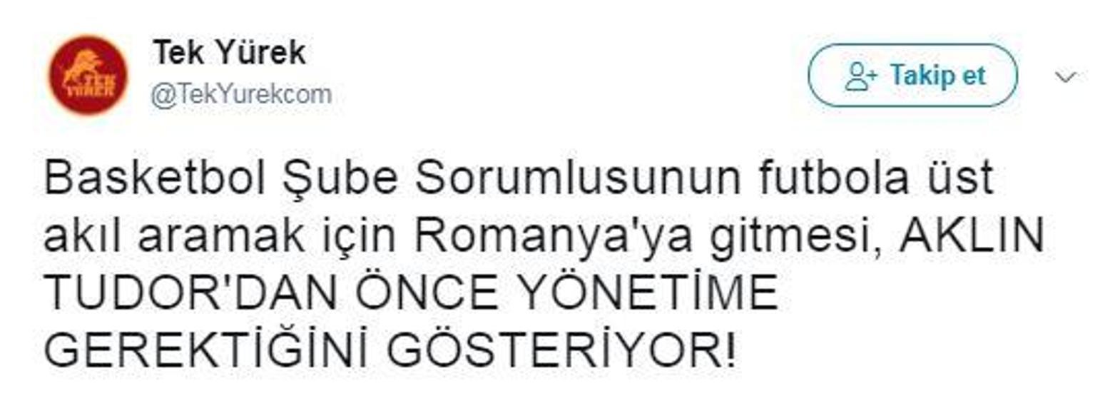 Galatasarayın üst akıl arayışına Twitter tepki verdi