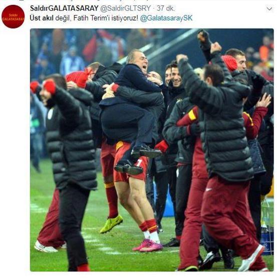 Galatasarayın üst akıl arayışına Twitter tepki verdi