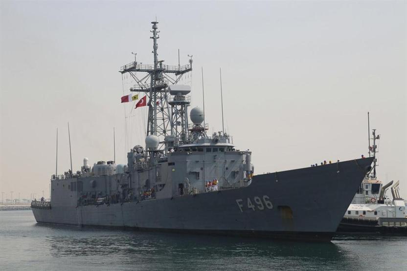 TCG Gökova Fırkateyni Katarda