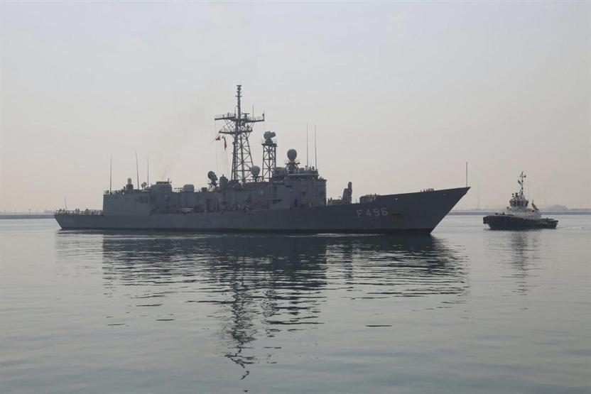 TCG Gökova Fırkateyni Katarda