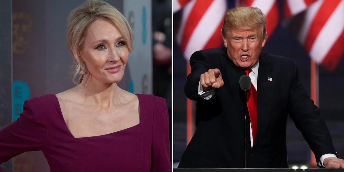 Efsane yazar J.K. Rowlingden Trump özürü