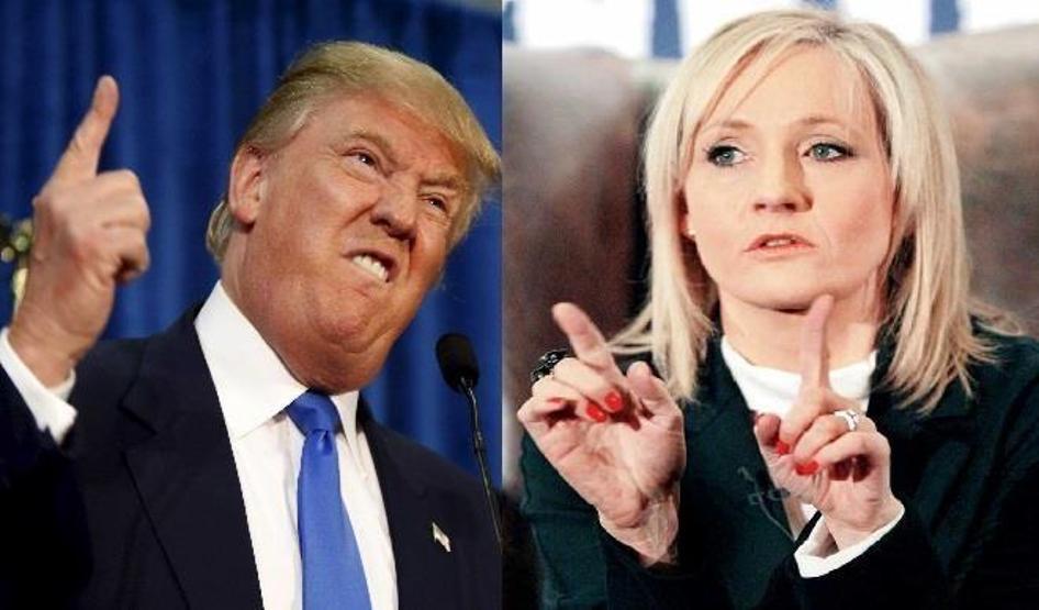 Efsane yazar J.K. Rowlingden Trump özürü