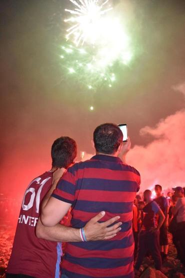 Trabzonsporun 50. yıl kutlamasından muhteşem görüntüler