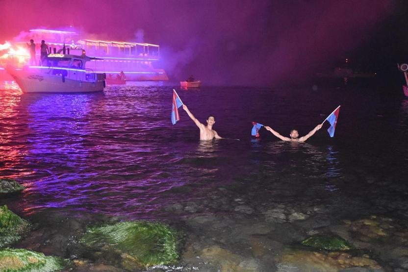 Trabzonsporun 50. yıl kutlamasından muhteşem görüntüler