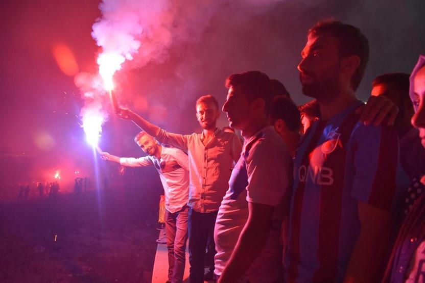 Trabzonsporun 50. yıl kutlamasından muhteşem görüntüler
