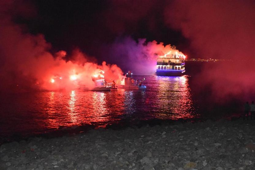 Trabzonsporun 50. yıl kutlamasından muhteşem görüntüler