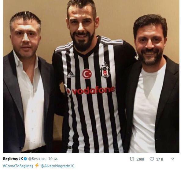 Twitter resmi hesabından Come to Beşiktaş dedi